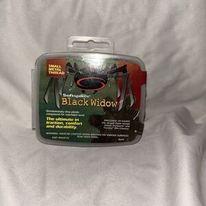 NEW BOX - Softspikes Black Widow Golf Cleats | Pack of 24 (Black)